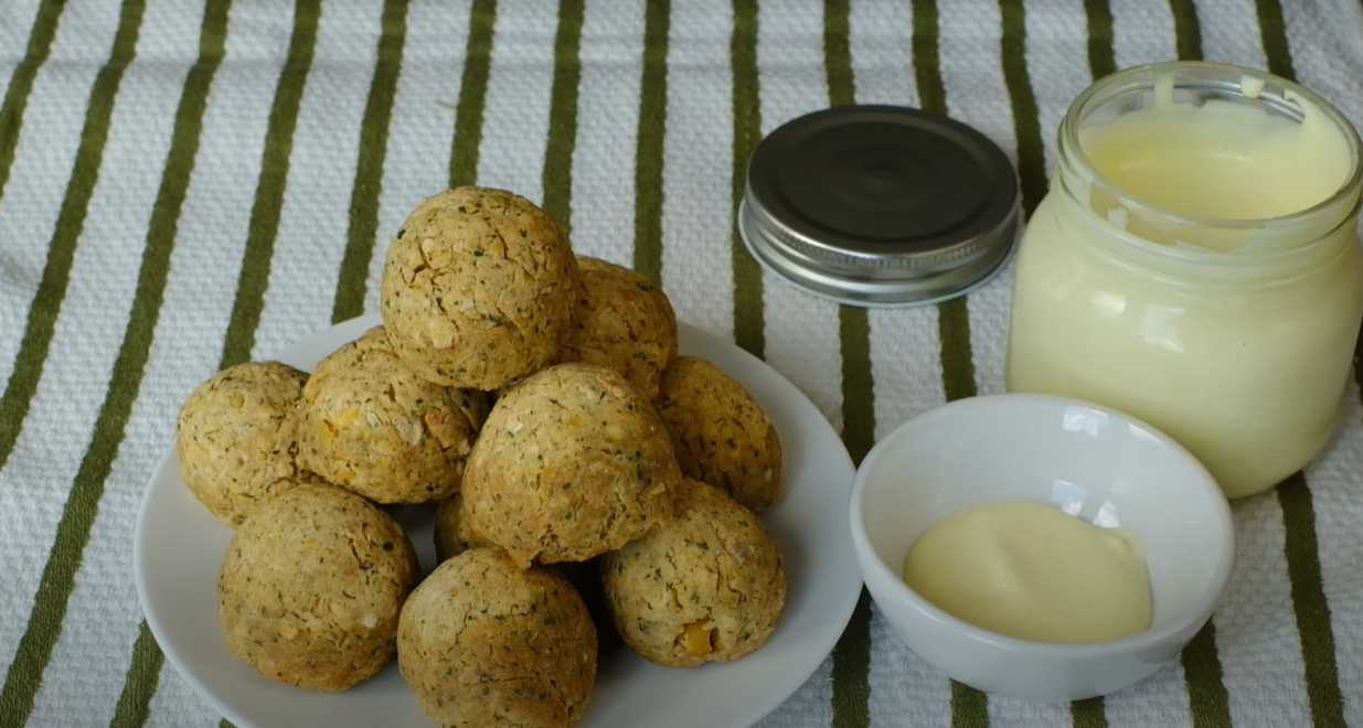 Домашний фалафель с соусом аквафаба-Шаг 9