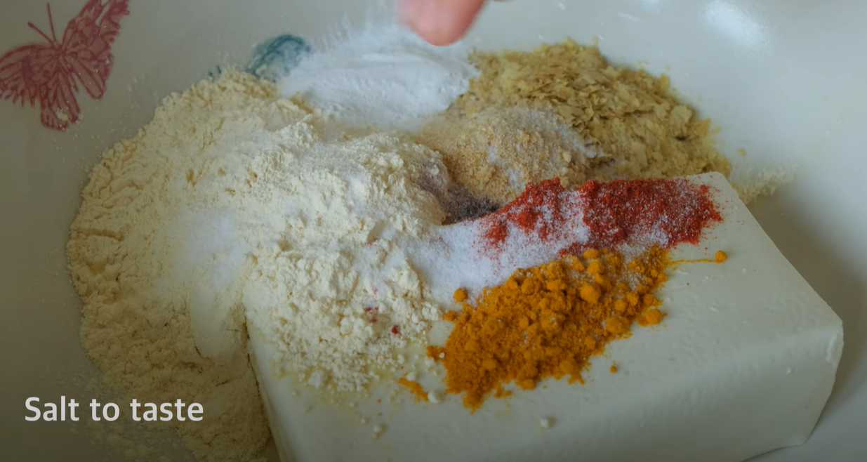 Брокколи и цветная капуста, запеченные с тофу-Шаг 3