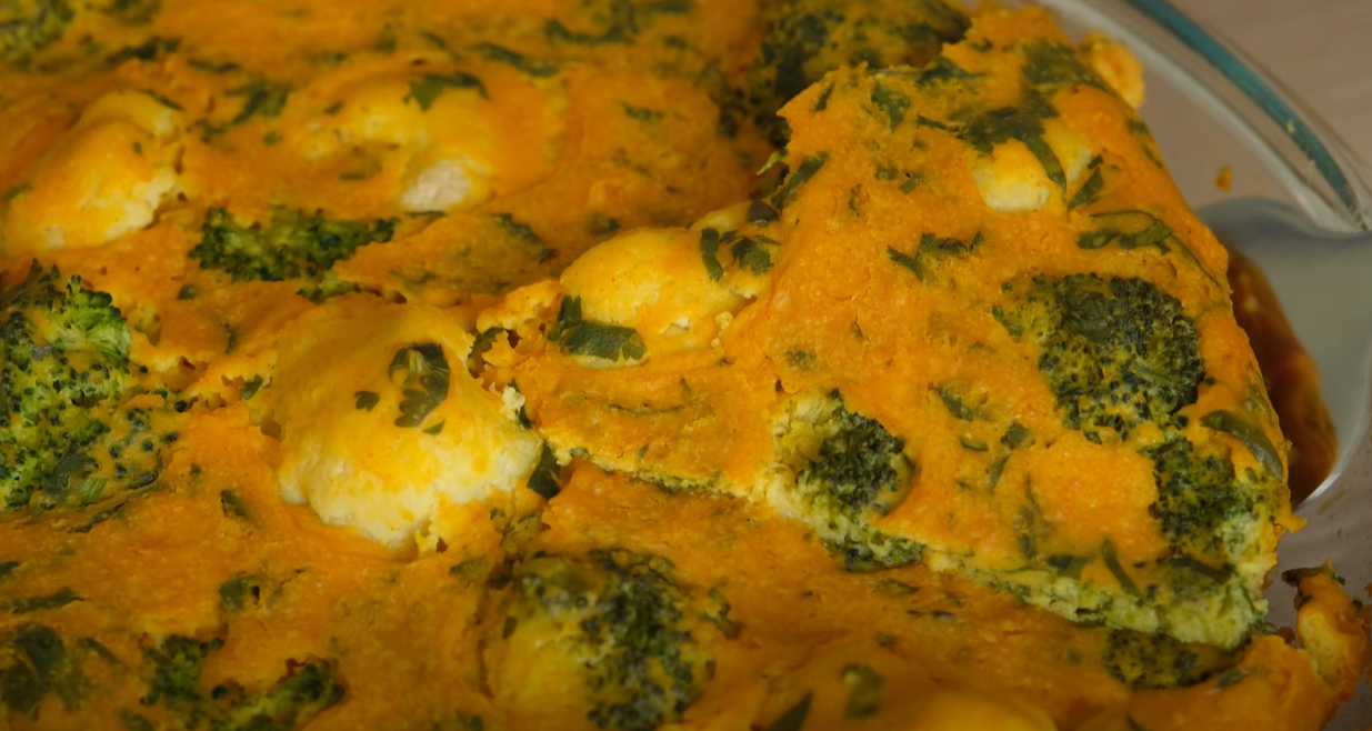 Брокколи и цветная капуста, запеченные с тофу-Шаг 9