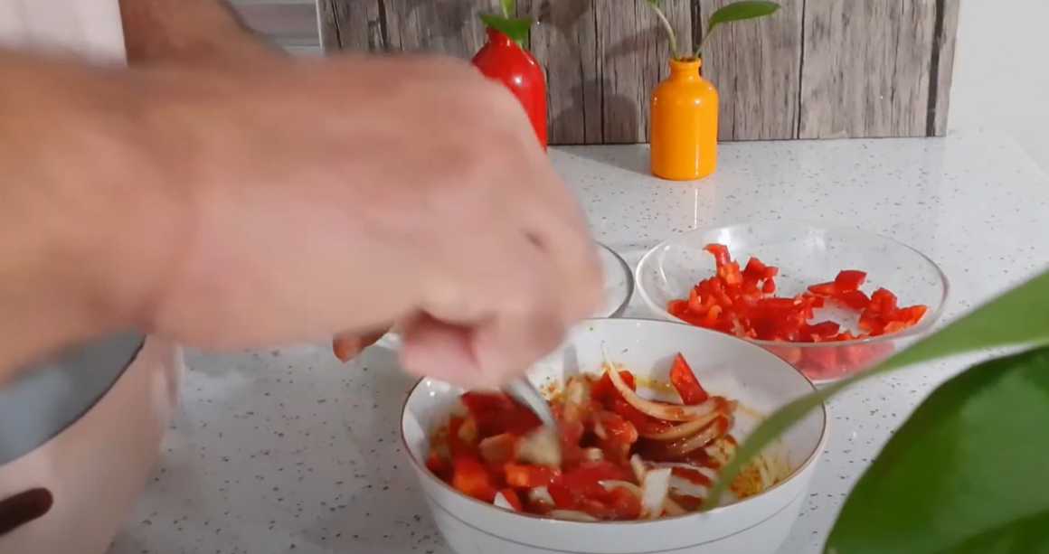 Баклажаны с сыром моцарелла-Шаг 8