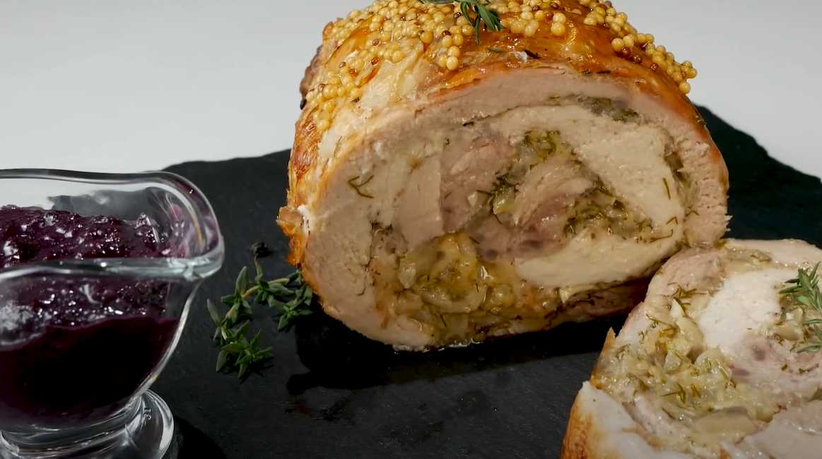 Мясной рулет с виным соусом-Шаг 16