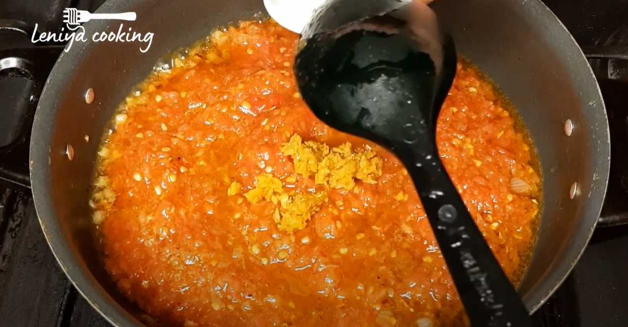 Персидский омлет с сырными лепешками-Шаг 10