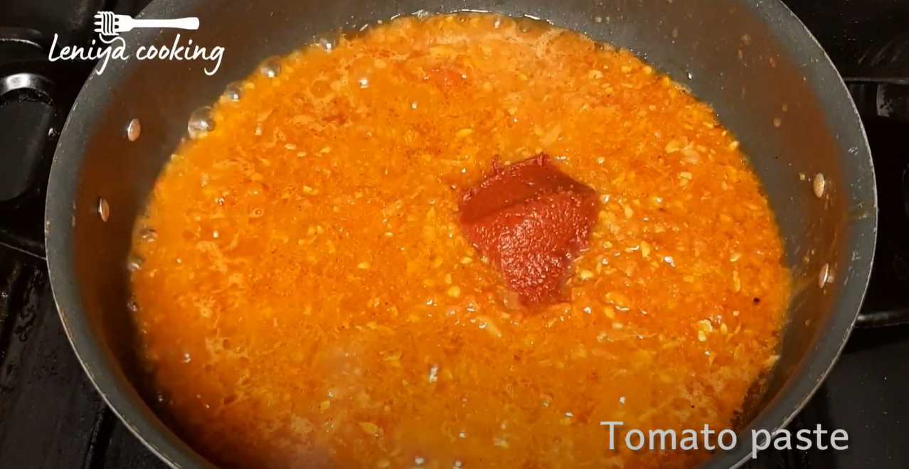 Персидский омлет с сырными лепешками-Шаг 11