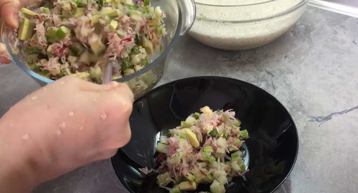 Постная окрошка без мяса-Шаг 5
