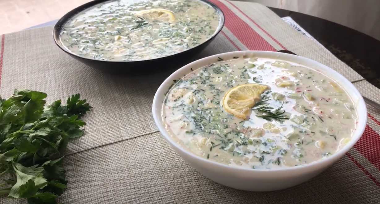 Постная окрошка без мяса-Шаг 10
