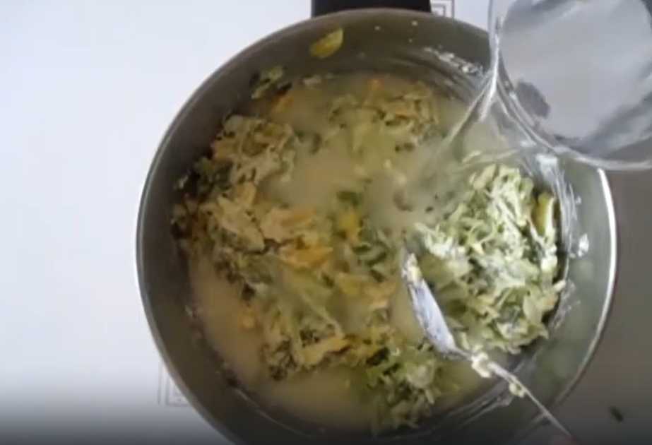 Окрошка с редькой и картофелем на воде с майонезом-Шаг 8