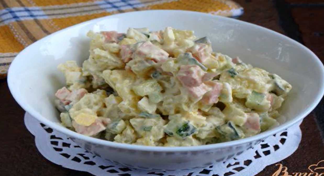 Салат окрошка-Шаг 6