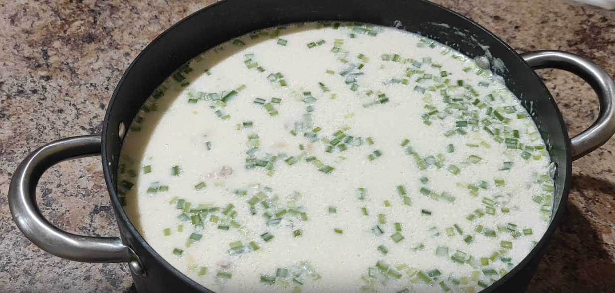 Окрошка на бульоне с курицей-Шаг 11