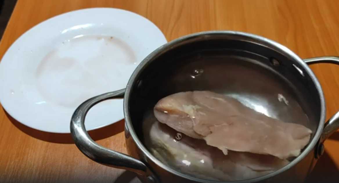 Окрошка на бульоне с курицей-Шаг 1