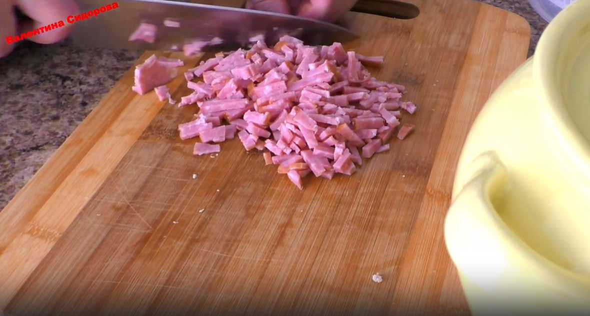 Окрошка без картошки на кефире-Шаг 6