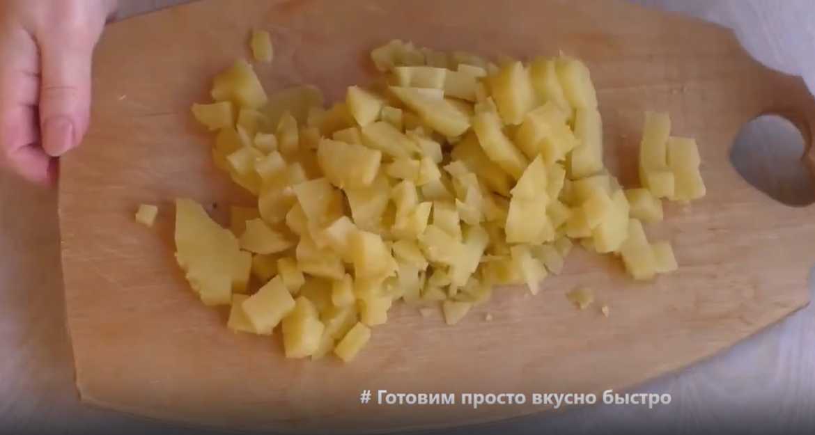 Окрошка на квасе с мясом-Шаг 7