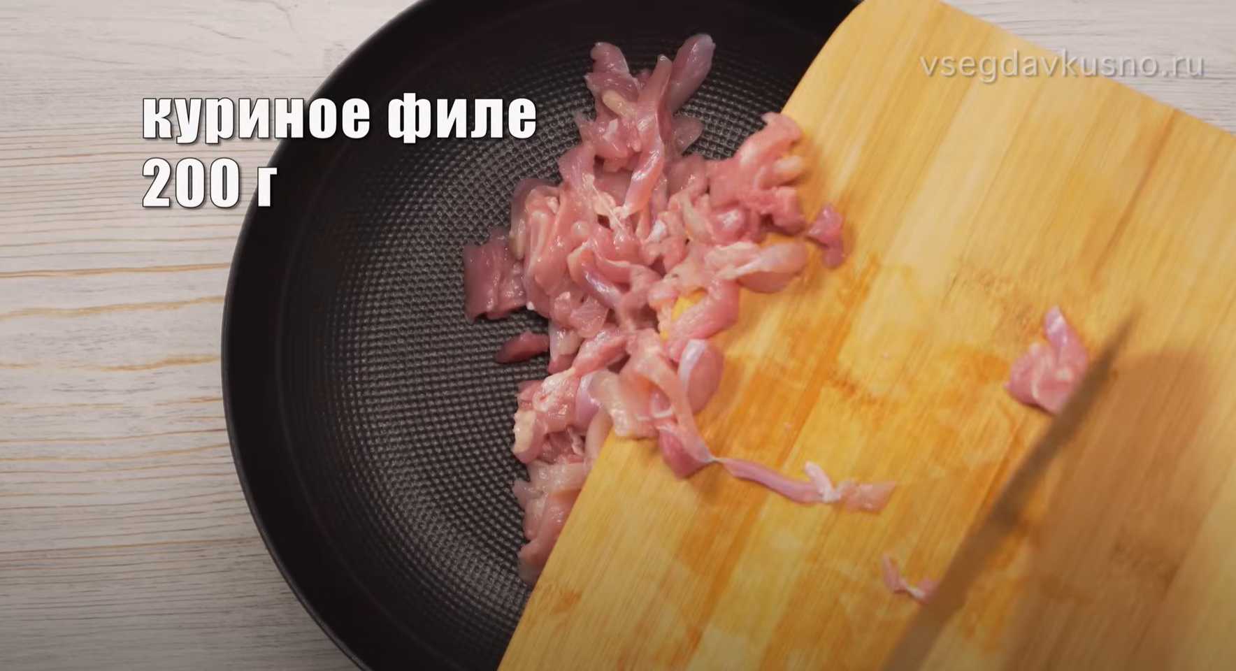 Соба с курицей и овощами-Шаг 3