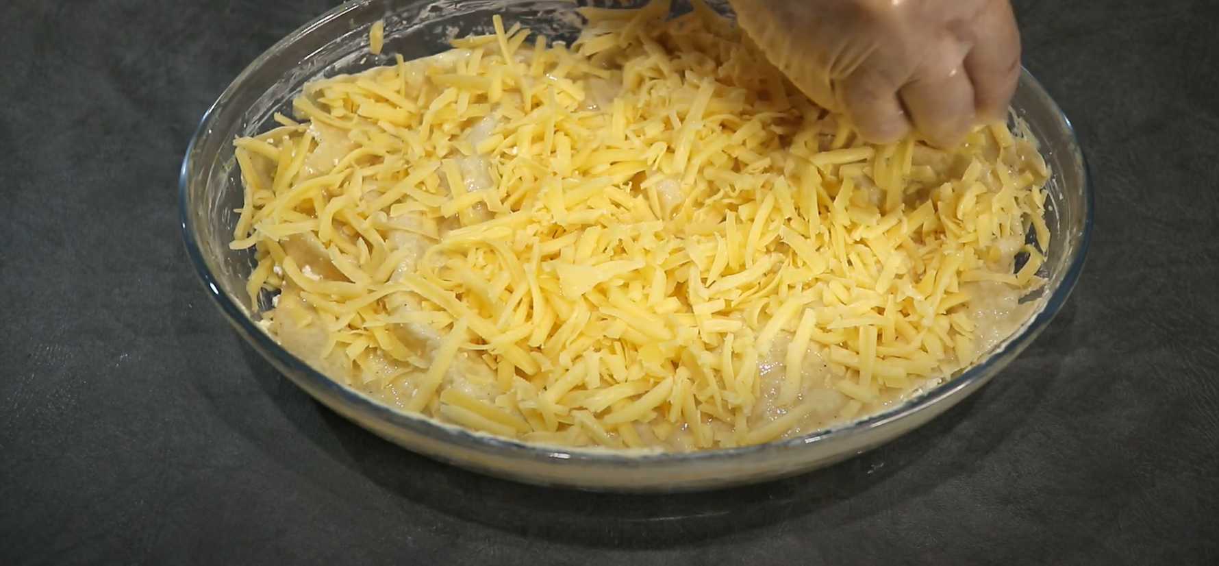 Ачма из лаваша с творогом и сыром-Шаг 7