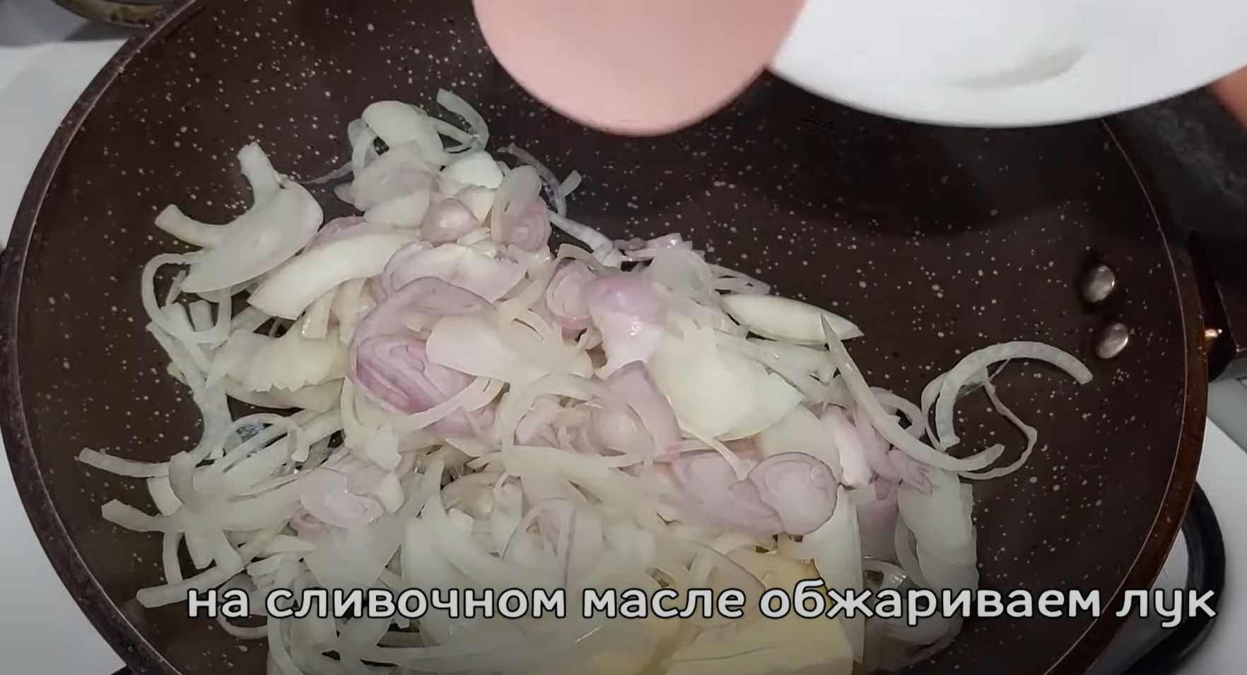 Жареные кольца кальмара с луком-Шаг 6