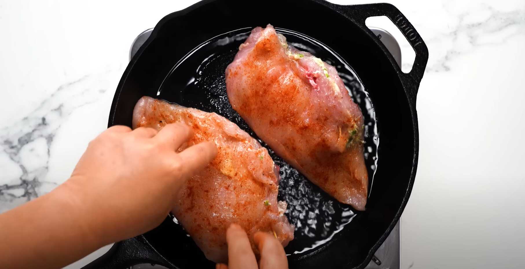 Фаршированная куриная грудка с халапеньо-Шаг 7