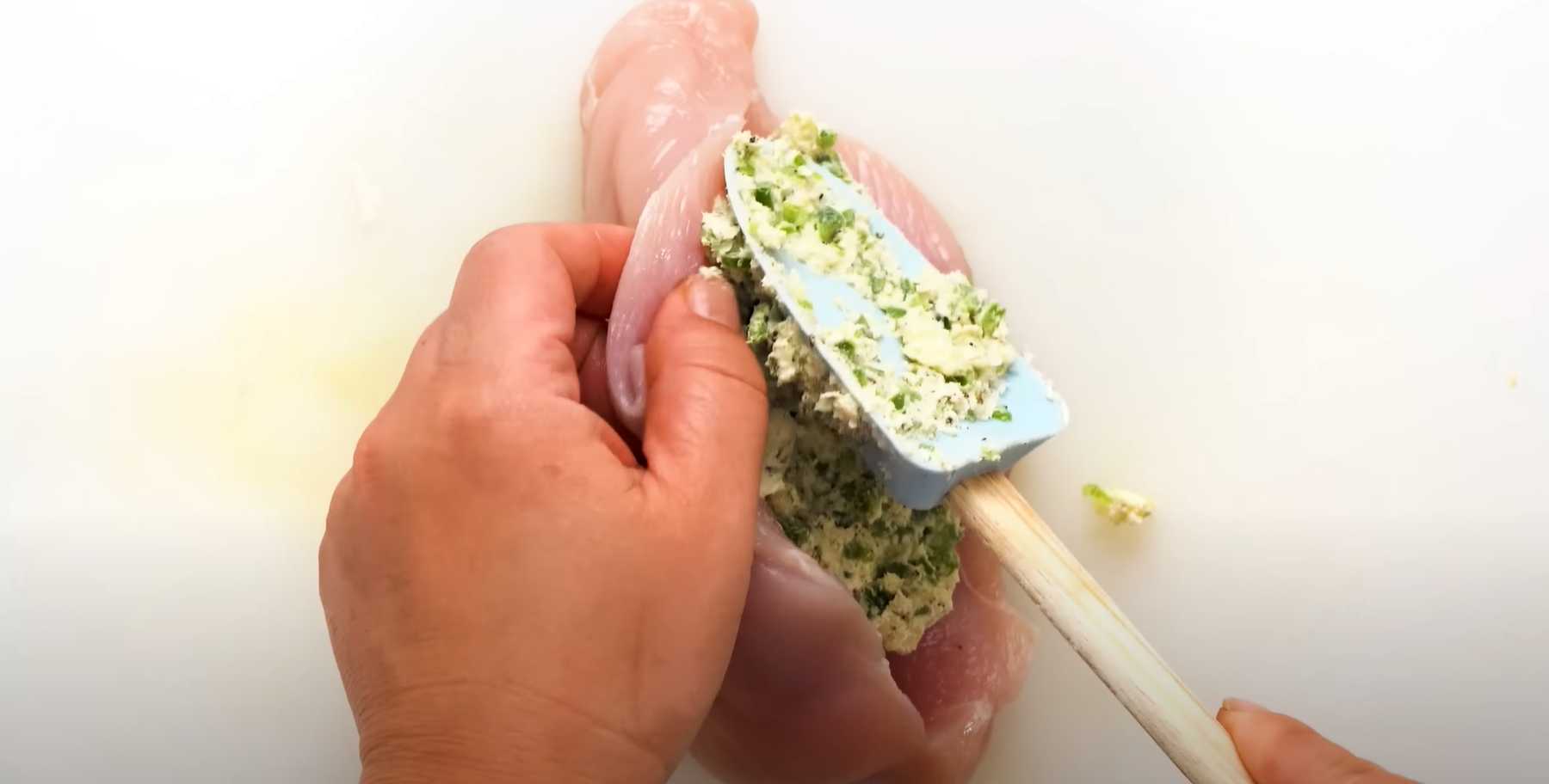 Фаршированная куриная грудка с халапеньо-Шаг 5