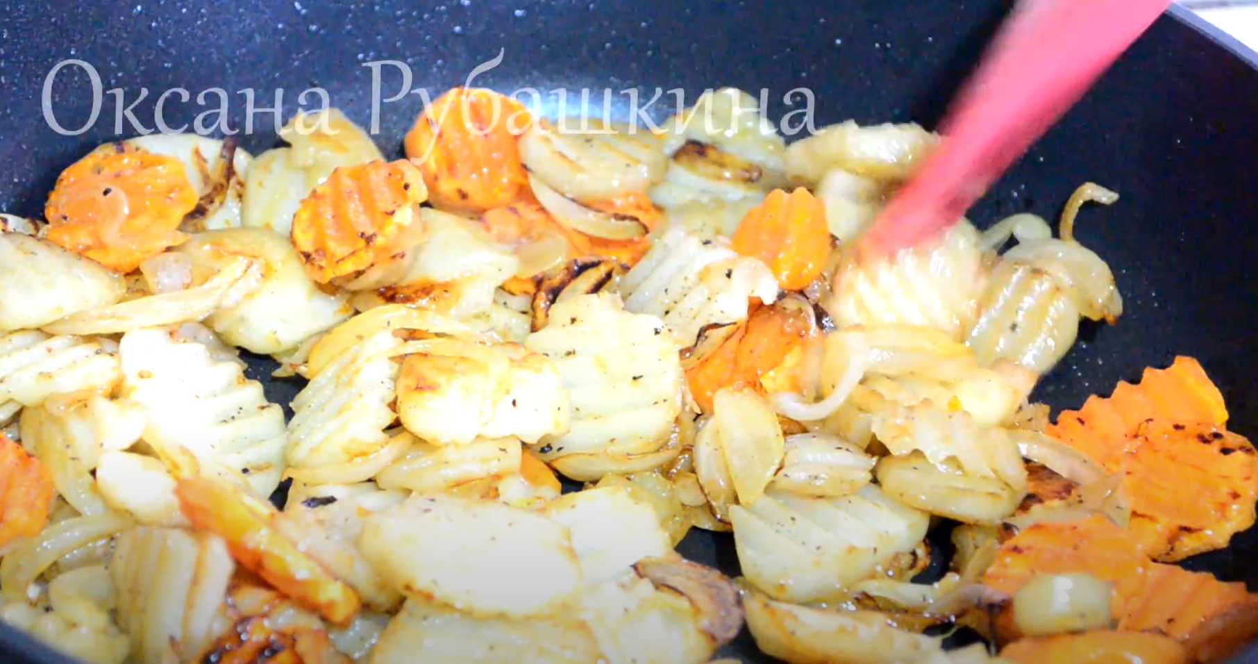 Жареный топинамбур с овощами-Шаг 7