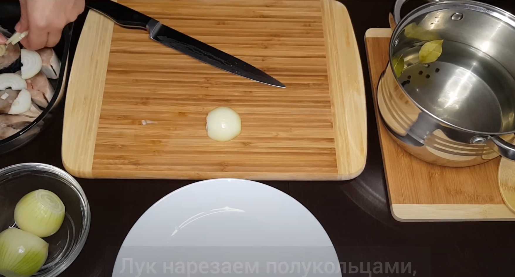 Маринованная скумбрия с луком-Шаг 9