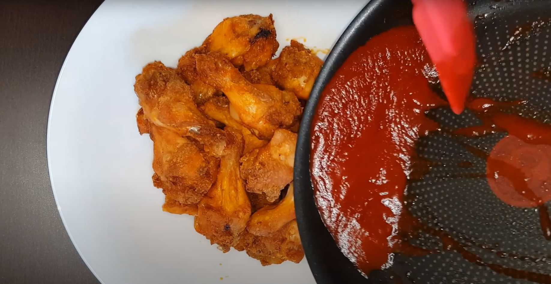 Куриные крылышки баффало с пикантным соусом-Шаг 5