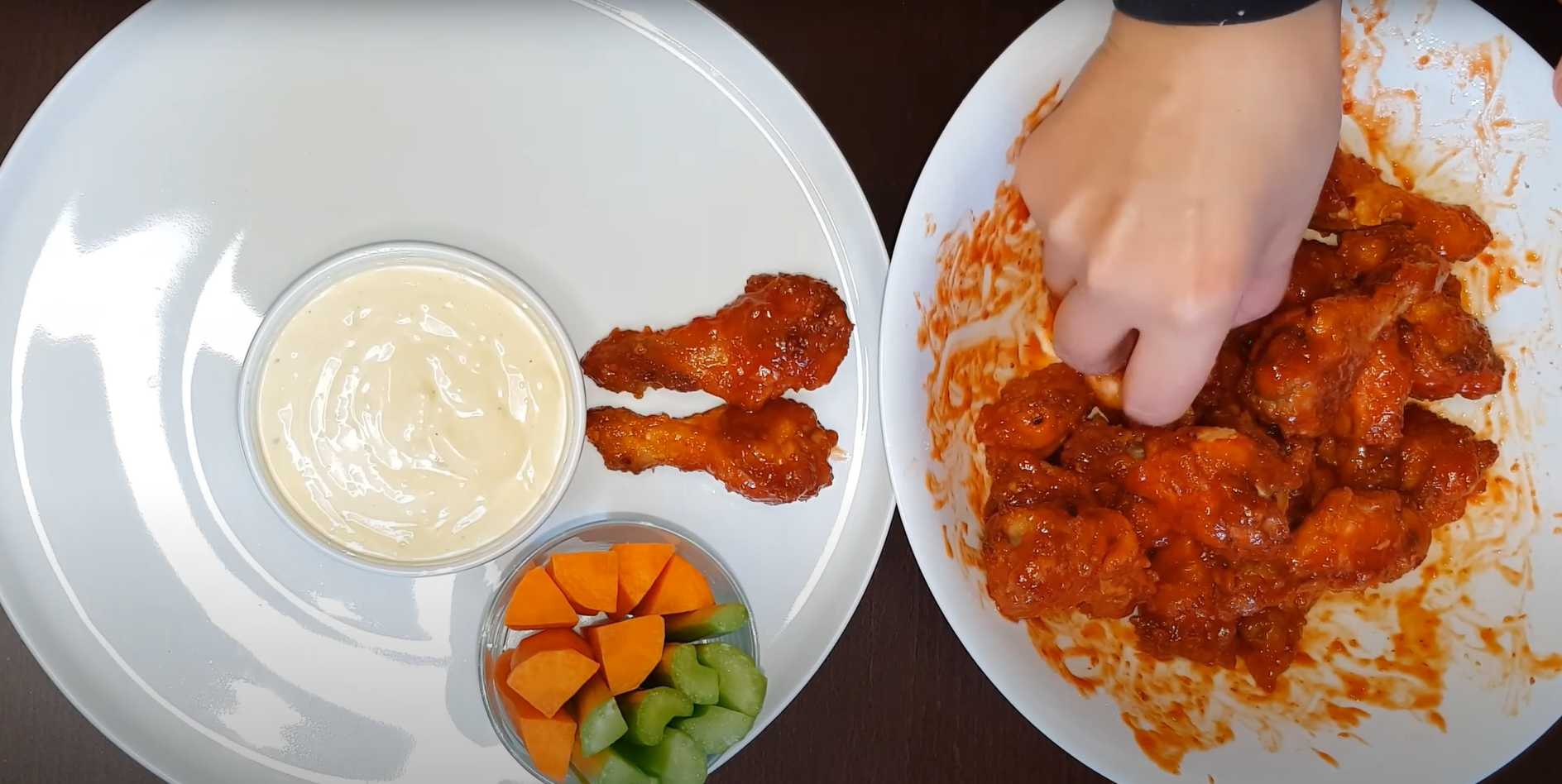 Куриные крылышки баффало с пикантным соусом-Шаг 7