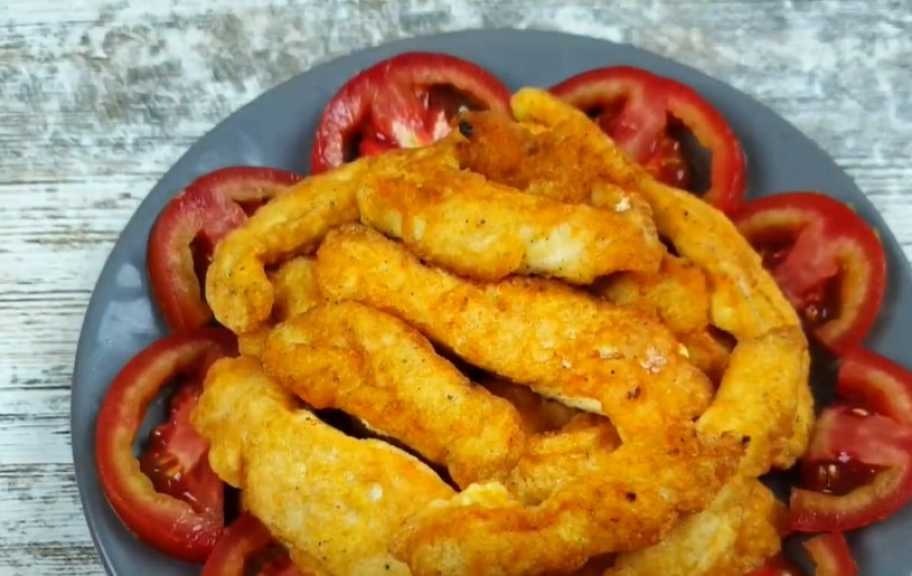 Рецепт: Курица в «белковом облаке»