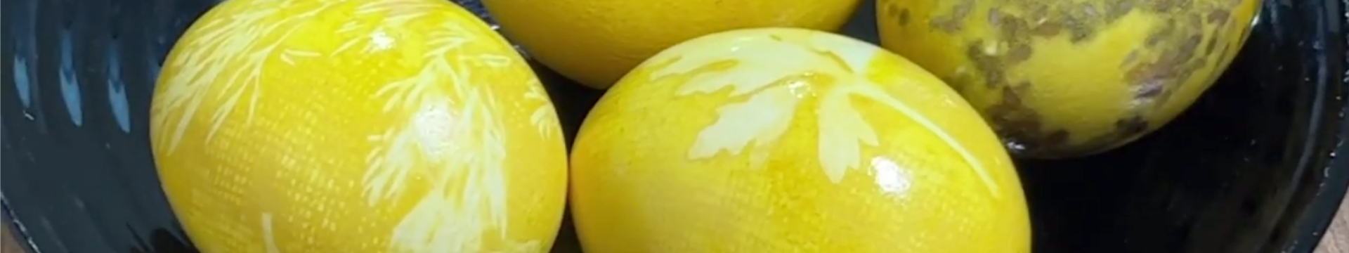 Яйца на Пасху в куркуме — Eda.Video