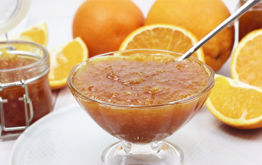 Новый рецепт: Домашний апельсиновый джем с цедрой — Eda.Video