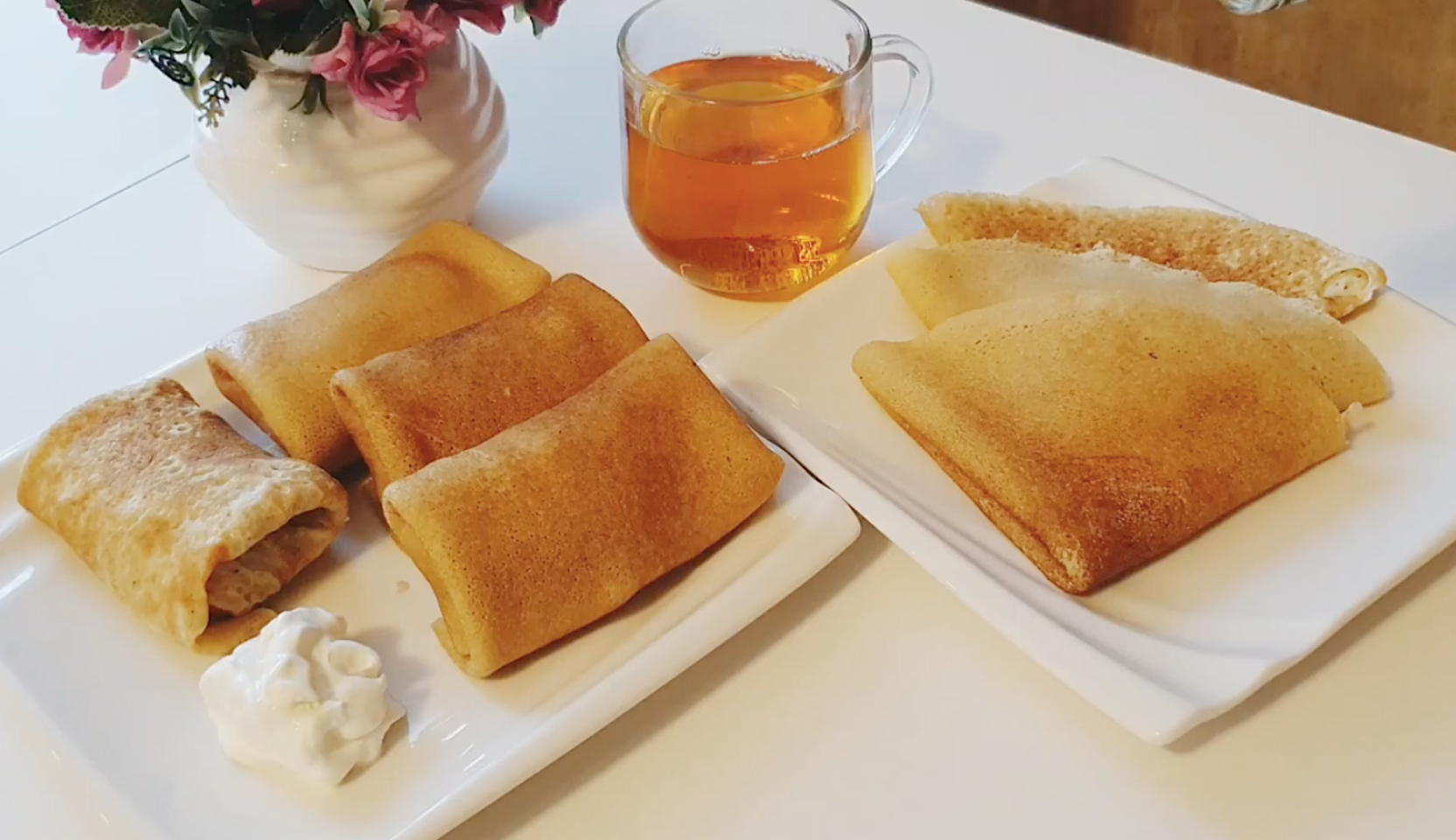 Изображение блюда: Блины из рисовой муки — Eda.Video