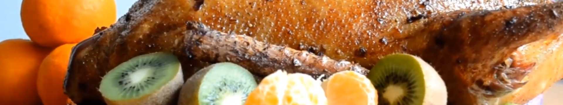 Гусь фаршированный гречкой — Eda.Video