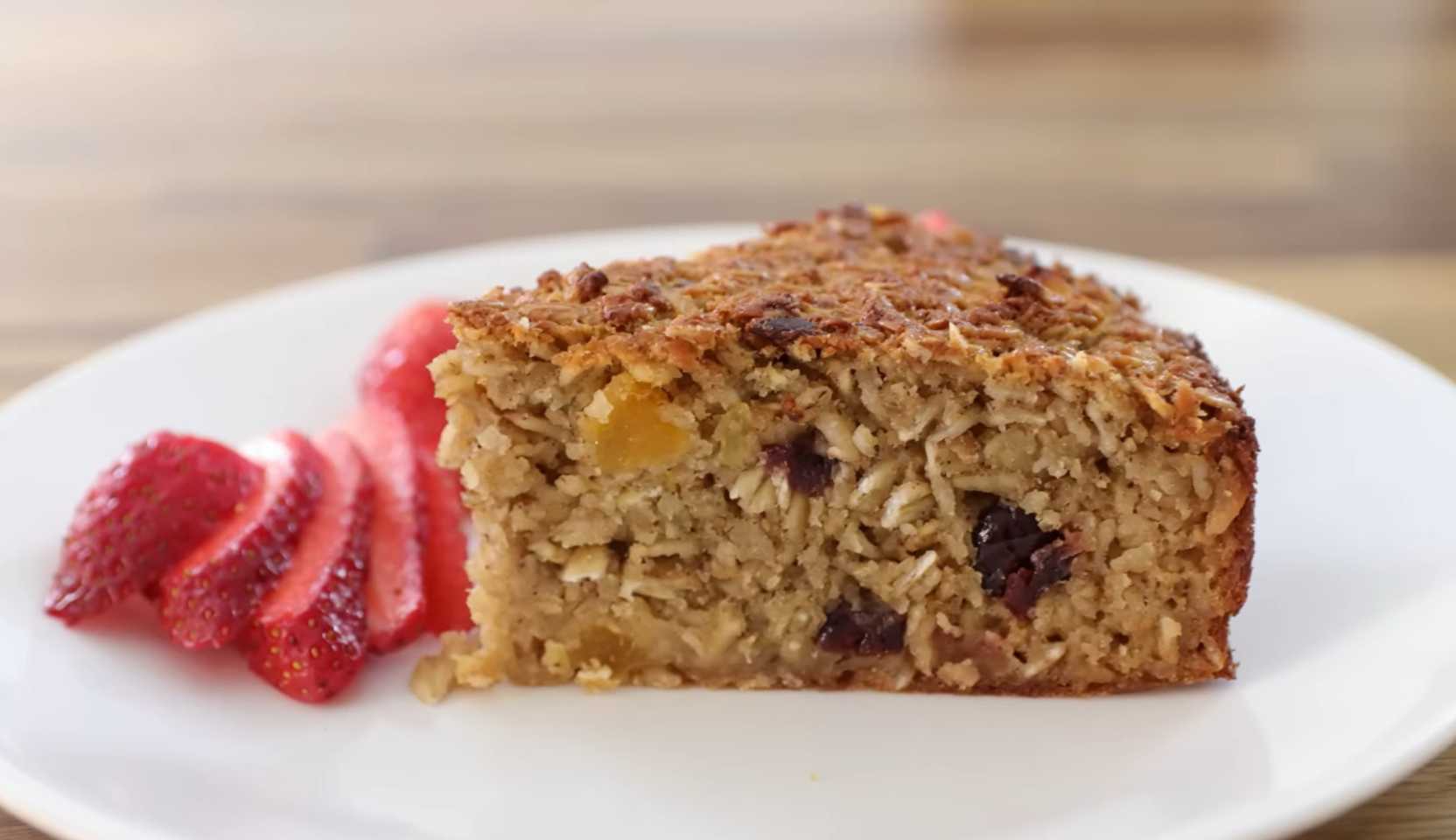 Изображение блюда: Овсяный торт — Eda.Video