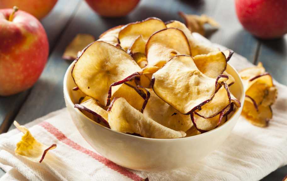 Рецепт: Яблочные чипсы