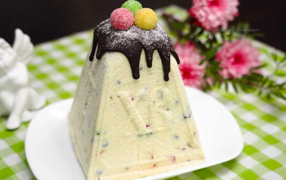 Новый рецепт: Творожная пасха с цукатами — Eda.Video