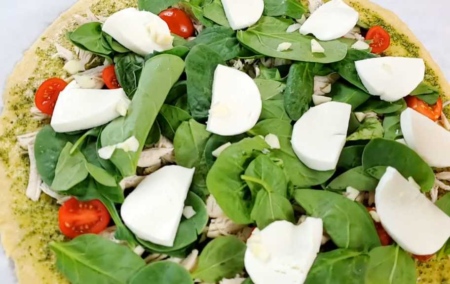 Новый рецепт: Пицца с соусом песто — Eda.Video