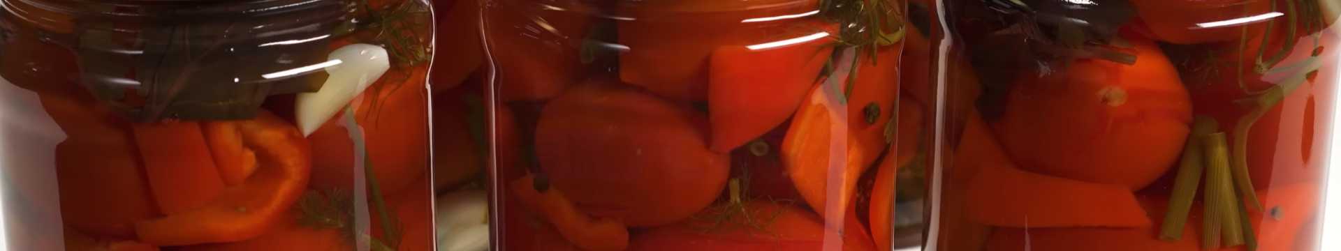 Консервированные маринованные помидоры — Eda.Video