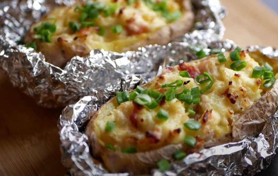 Рецепт: Картофель с начинкой