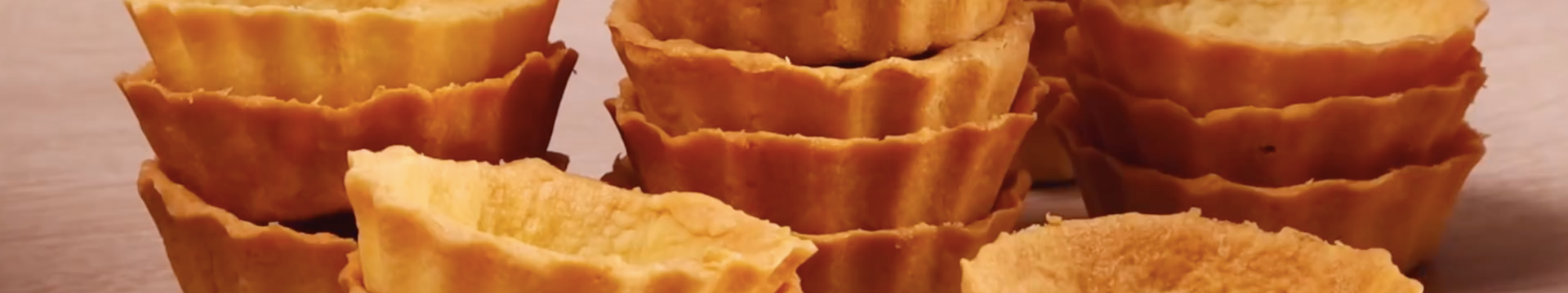 Песочные тарталетки для салатов и закусок — Eda.Video