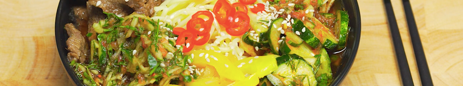 Холодный суп Кукси — Eda.Video