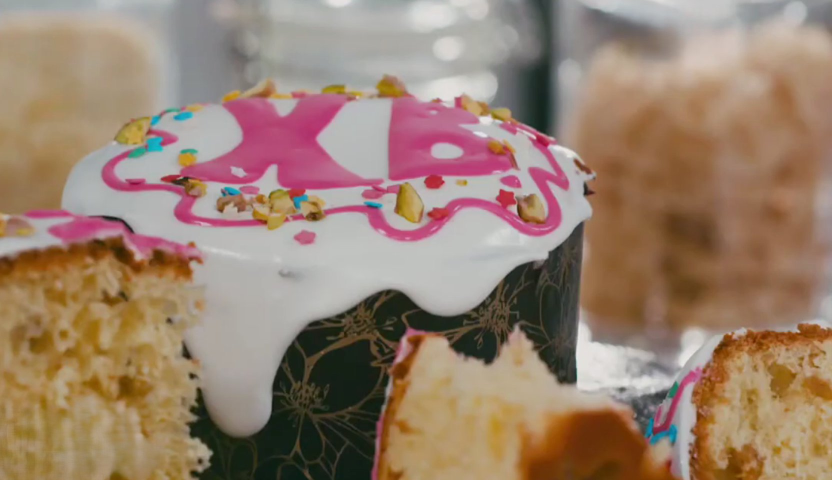 Изображение блюда: Кулич на сливках от Александра Селезнева — Eda.Video