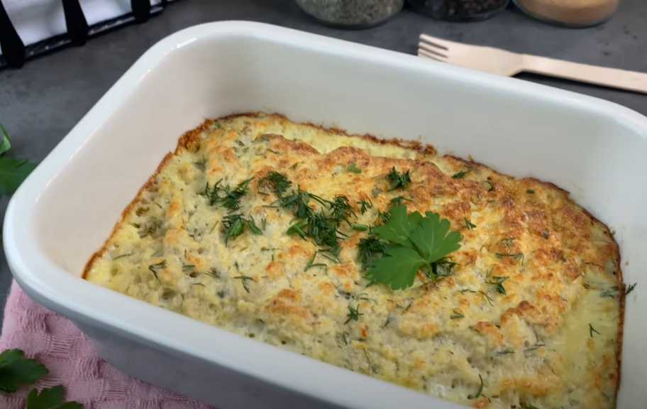 Рецепт: Cуфле из минтая