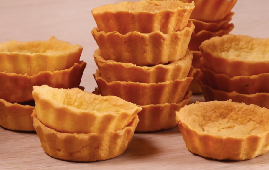 Новый рецепт: Песочные тарталетки для салатов и закусок — Eda.Video