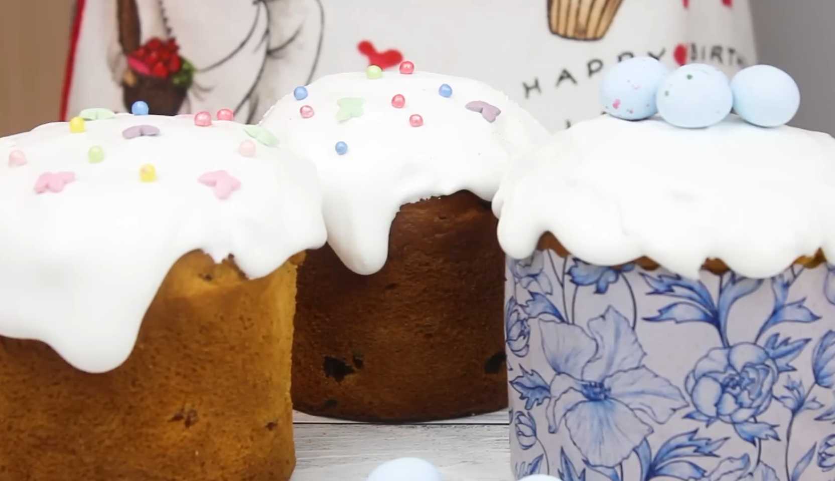 Изображение блюда: Кулич на жидком тесте без замеса — Eda.Video