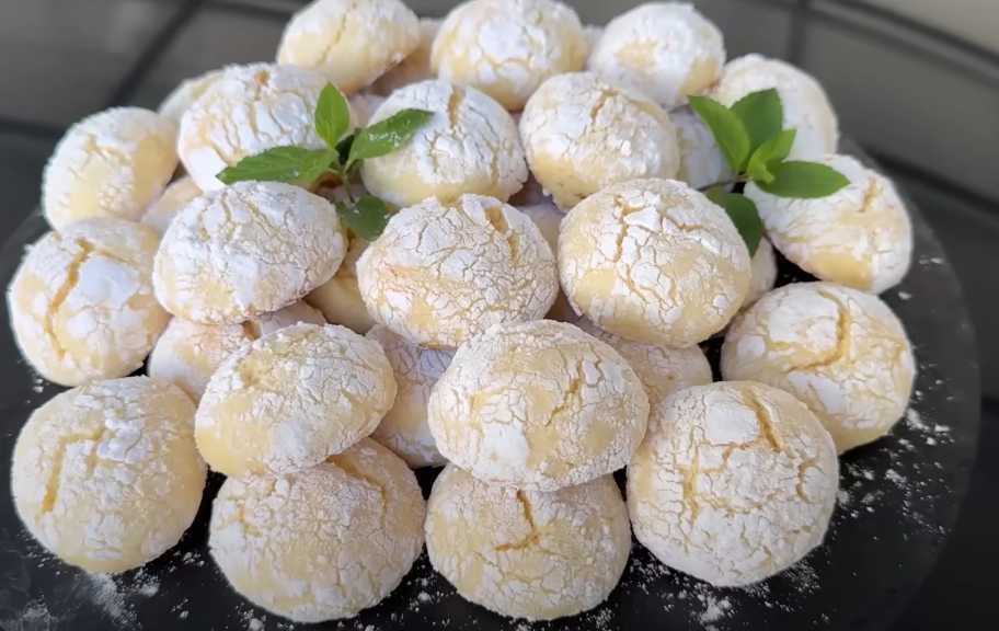 Рецепт: Нежное апельсиновое печенье
