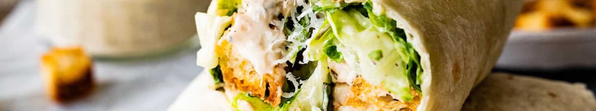 Ролл Цезарь с курицей — Eda.Video