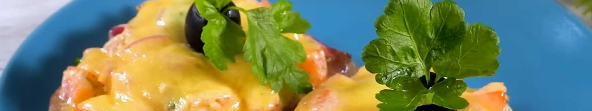 Запечённый говяжий язык с грибами — Eda.Video