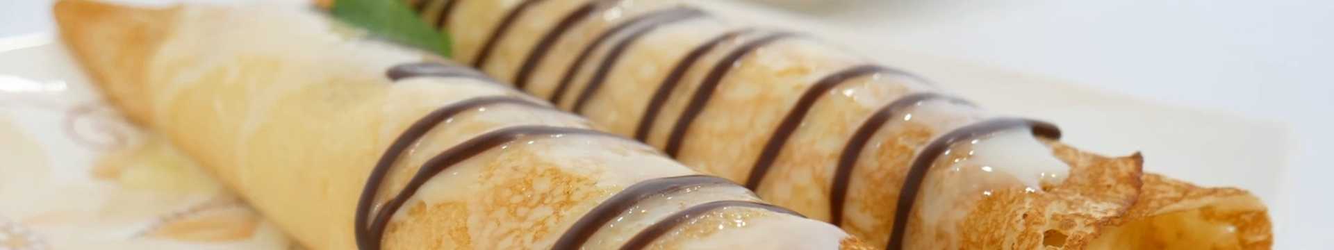 Блины с творогом и бананом — Eda.Video