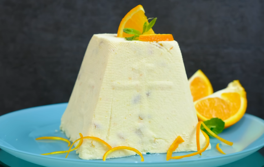 Новый рецепт: Царская творожная пасха без выпечки с курагой и апельсином — Eda.Video