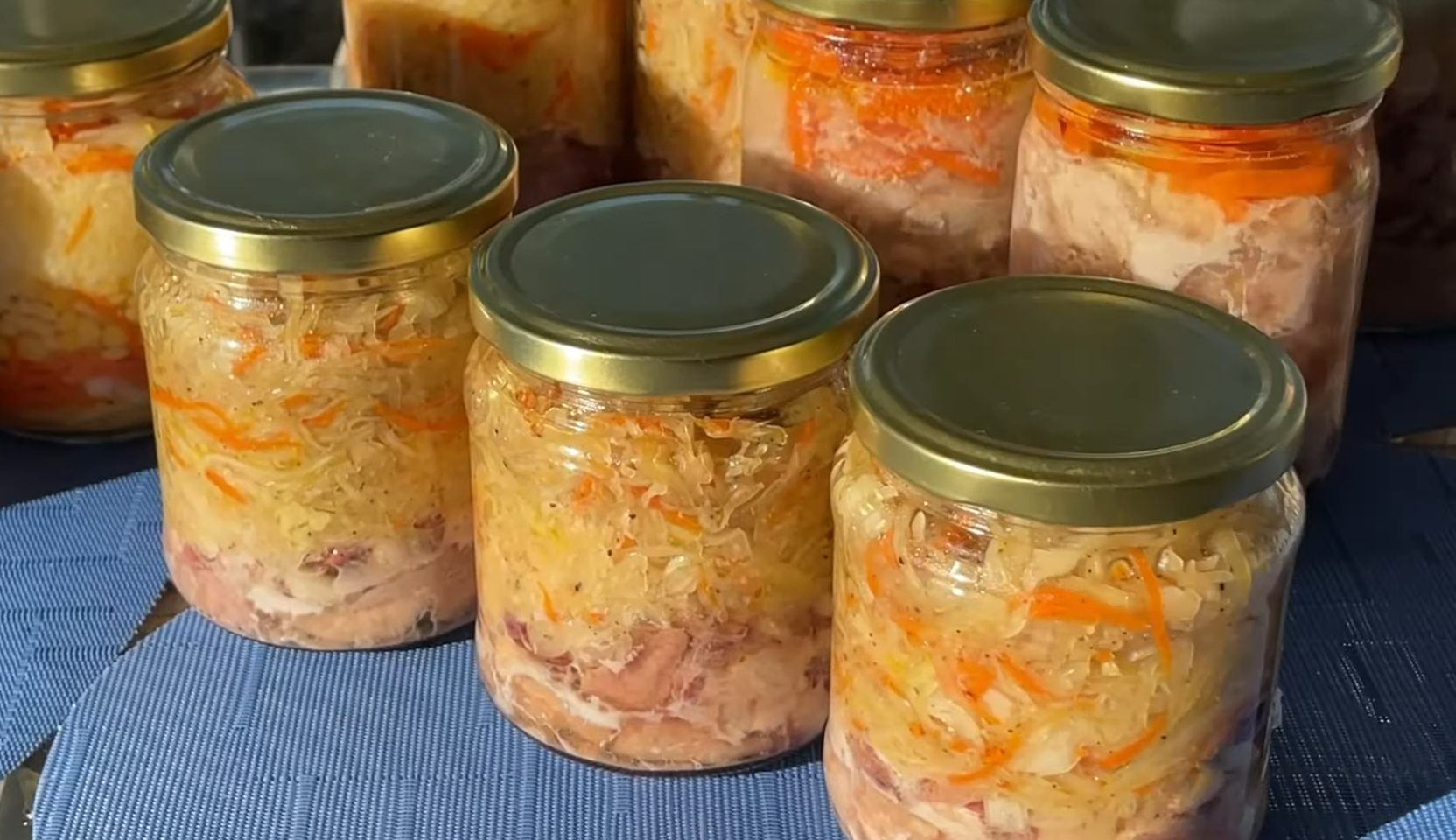 Изображение блюда: Тушенка с крупами и овощами на зиму — Eda.Video