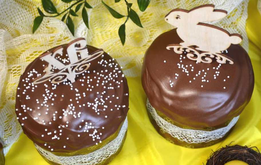 Новый рецепт: Шоколадная глазурь для кулича — Eda.Video