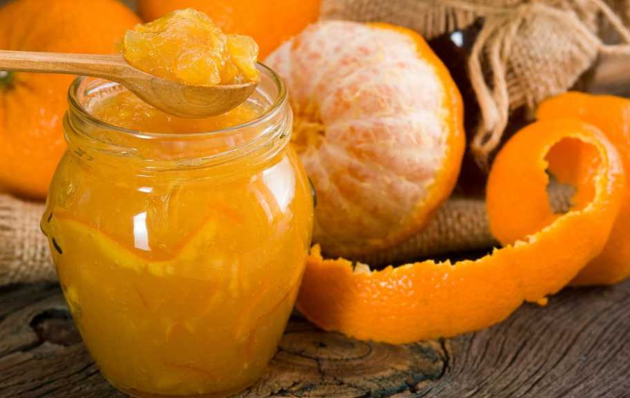 Рецепт: Апельсиновое варенье с кожурой