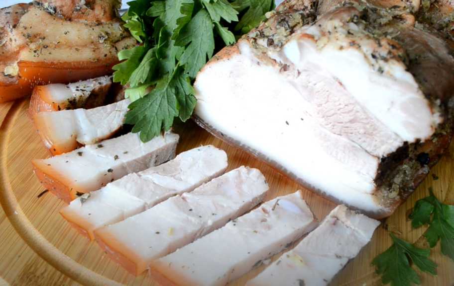 Рецепт: Холодная закуска из свинины
